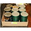 Image 1 : 9 QUARTS ESSO LUBE HDX AND NU GOLD OIL