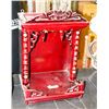 Image 1 : 1950S 215 GALLON REDDISH, PORTABLE METAL CONTAINER
