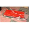 Image 1 : VINTAGE IRON AND WOOD SLED