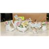 Image 1 : 7 VINTAGE FLOWER MINIATURES ROYAL DOULTON