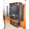 Image 1 : CABINET WITH GRANITE COUNTER TOP AND SINK