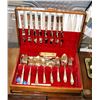 Image 1 : ESTATE SET OF COMMUNITY SILVERWARE IN CASE