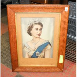 EARLY QUEEN ELIZABETH PORTRAIT