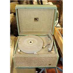 ANTIQUE RECORD PLAYER VICTROLA