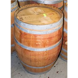 LOGOED POLISHED RED WINE BARREL 59 GAL SYLVAIN