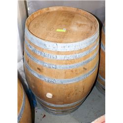 LOGOED POLISHED RED WINE BARREL 59 GAL BETS