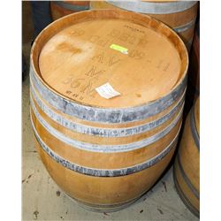 LOGOED POLISHED RED WINE BARREL 59 GAL BETS