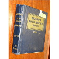 1962 MOTORS AUTO REPAIR MANUAL. ALL MAKES