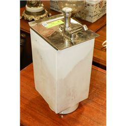 ANTIQUE SODA FOUNTAIN SYRUP DISPENSER