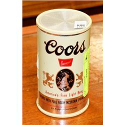 COORS TRANSISTOR RADIO BEER CAN