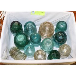 LOT OF ANTIQUE INSULATORS