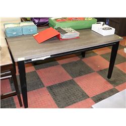 RUSTIC STYLE KITCHEN TABLE, 36"X60"X30"