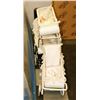 Image 1 : LOT OF 3 VINTAGE DOLL CARRIAGES WITH LACE COVERS