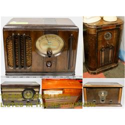 FEATURED LOT: VINTAGE & ANTIQUE RADIOS & STEREOS