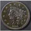 Image 1 : 1838 LARGE CENT VF PLANCHET FLAW