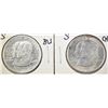 Image 1 : 2-1923-S MONROE COMMEM HALF DOLLARS BU & CH AU