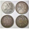 Image 1 : 4 MORGAN DOLLARS