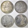 Image 1 : 4 MORGAN DOLLARS