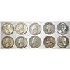 Image 1 : 10 EARLY DATE WASHINGTON QUARTERS