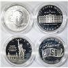 Image 2 : MODERN PROOF COMMEM SILVER DOLLARS