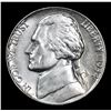 Image 2 : 1954-d nice colorful toning . Jefferson Nickel 5c Grades Select Unc