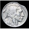 Image 2 : 1935-p Mint Error Clipped Planchet . Buffalo Nickel 5c Grades vf, very fine