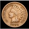 Image 2 : 1899 . . Indian Cent 1c Grades f+