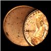 Image 2 : 1983-p Mint Error Struck 50% Off Center . Lincoln Cent 1c Grades Choice Unc RD
