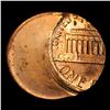 Image 3 : 1983-p Mint Error Struck 50% Off Center . Lincoln Cent 1c Grades Choice Unc RD