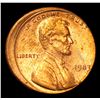 Image 2 : 1983-p Mint Error Struck 5% Off Center . Lincoln Cent 1c Grades GEM Unc RD