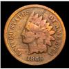 Image 2 : 1865 . . Indian Cent 1c Grades vg, very good