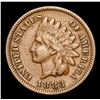 Image 2 : 1883 . . Indian Cent 1c Grades xf+