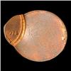 Image 2 : 1978-p Mint Error Struck 90% Off Center Rare to retain Date Lincoln Cent 1c Grades Select Unc RB