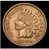 Image 2 : 1904 . . Indian Cent 1c Grades Choice AU/BU Slider