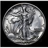 Image 2 : 1942-s . . Walking Liberty Half Dollar 50c Grades Select Unc
