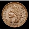 Image 2 : 1901 . . Indian Cent 1c Grades Select Unc BN