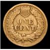 Image 3 : 1864 cn . . Indian Cent 1c Grades f+