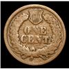 Image 3 : 1866 . . Indian Cent 1c Grades vg, very good
