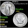Image 1 : 1926-s . . Standing Liberty Quarter 25c Grades vf+