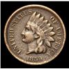 Image 2 : 1859 . . Indian Cent 1c Grades vf+