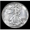 Image 2 : 1942-p . . Walking Liberty Half Dollar 50c Grades Choice Unc