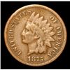 Image 2 : 1875 . . Indian Cent 1c Grades f+