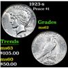Image 1 : 1923-s . . Peace Dollar $1 Grades Select Unc