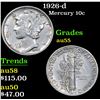 Image 1 : 1926-d . . Mercury Dime 10c Grades Choice AU