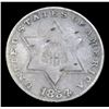 Image 2 : 1854 . . Three Cent Silver 3cs Grades vf++
