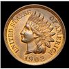 Image 2 : 1902 . . Indian Cent 1c Grades Select+ Unc RB
