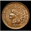 Image 2 : 1901 . . Indian Cent 1c Grades Choice+ Unc BN