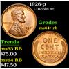 Image 1 : 1926-p . . Lincoln Cent 1c Grades Choice+ Unc RB