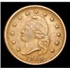 Image 2 : 1863 Army & Navy . . Civil War Token 1c Grades vf++