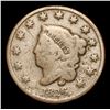 Image 2 : 1826 . . Coronet Head Large Cent 1c Grades f+
